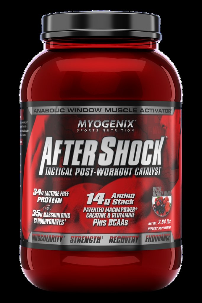 Myogenix Aftershock Wildberry Blast 2.64Lb