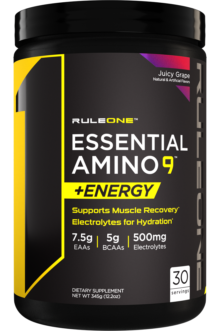 R1 Essential Amino 9 Energy 30 serv Juicy Grape.