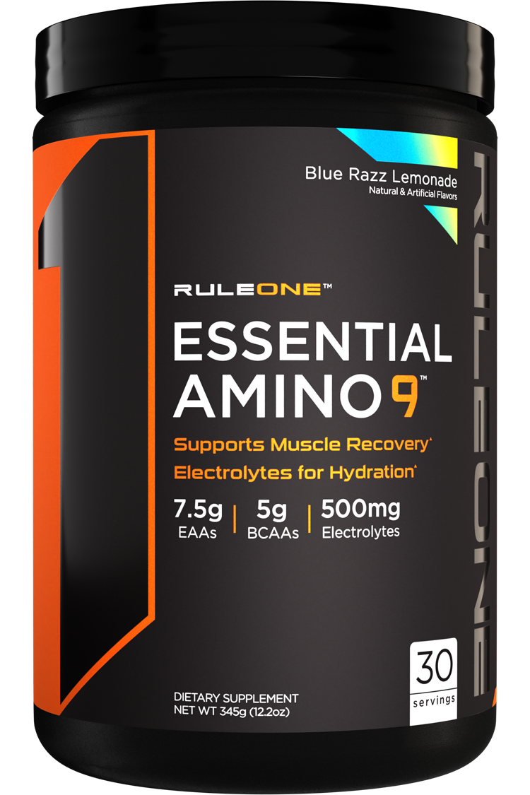 R1 Essential Amino 9 30 serv Blue Razz Lemonade
