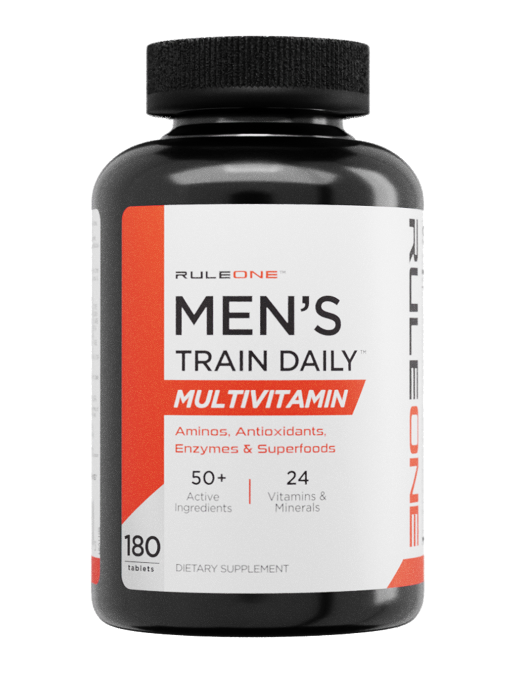R1 Men's Train Daily Multi-Vitamin 180 tablets.