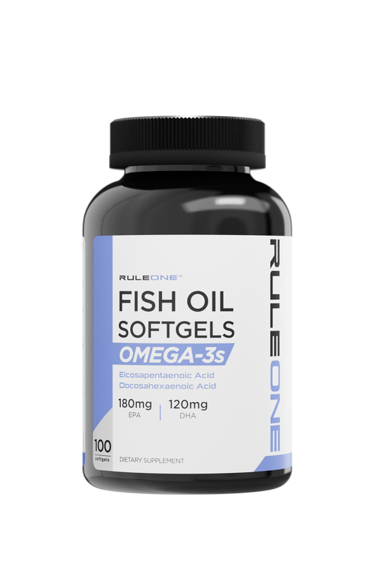 R1 Fish Oil Omega 3s Softgels.
