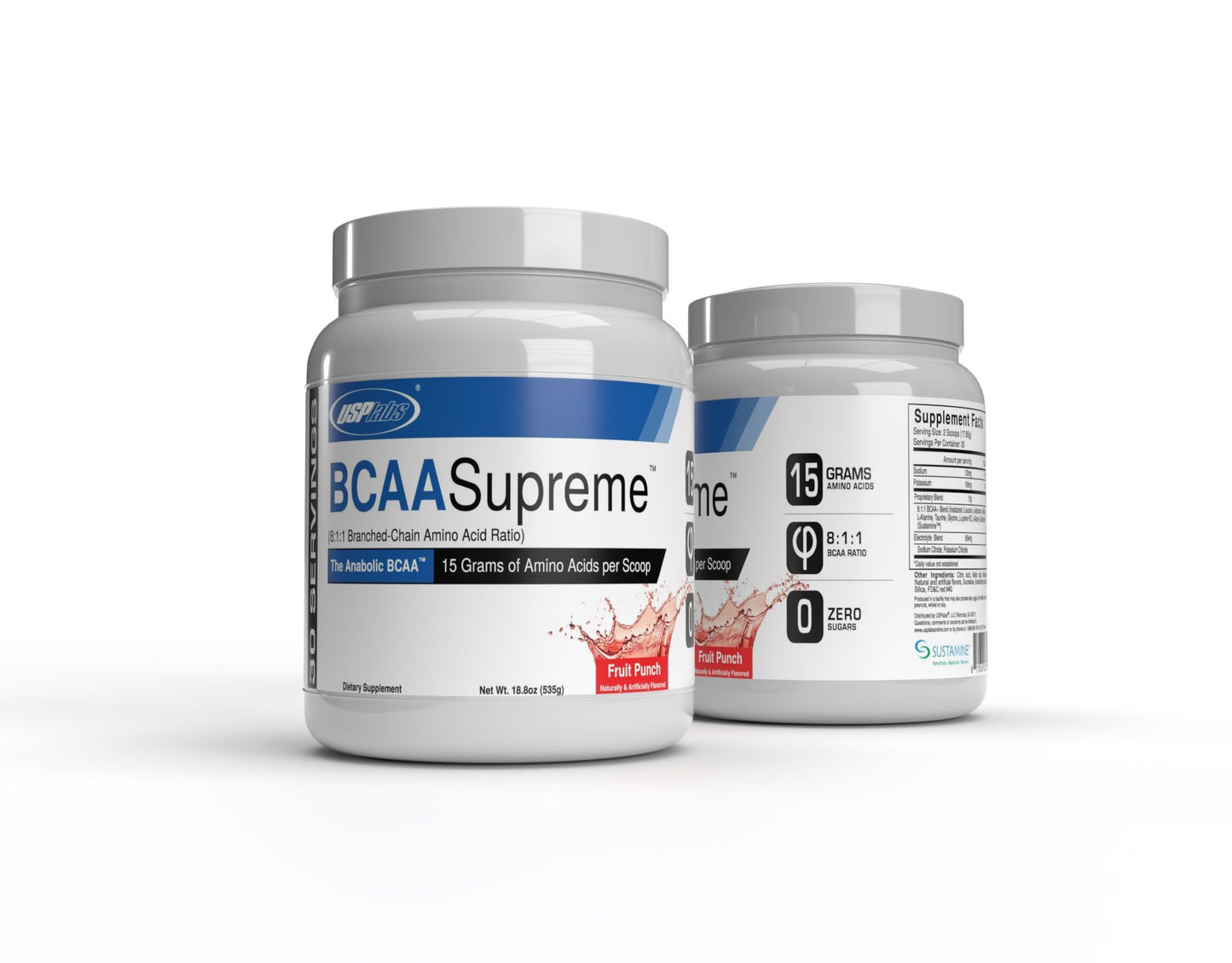 USP Labs BCAA Supreme 18.8oz Fruit Punch