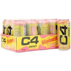 Cellucor C4 Original Carbonated Starburst Strawberry 12 Cans