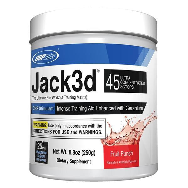 USP Jack3d 250g Fruit Punch