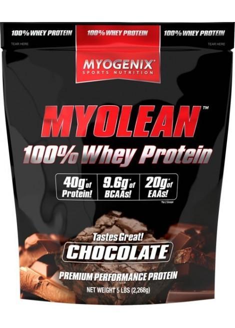 Myogenix Myolean 5Lb 100% Whey Chocolate Bag