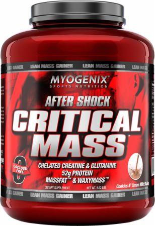 Myogenix Critical Mass Cookies N Cream Milkshake 5.62Lb