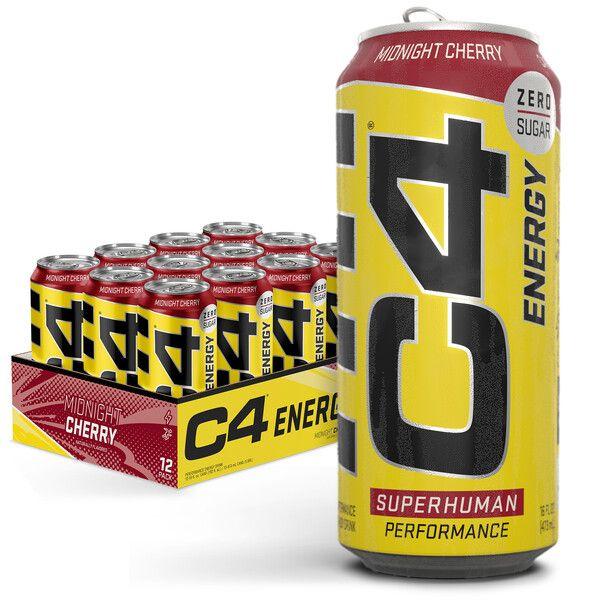 Cellucor C4 Original Carbonated Midnight Cherry 12 Cans