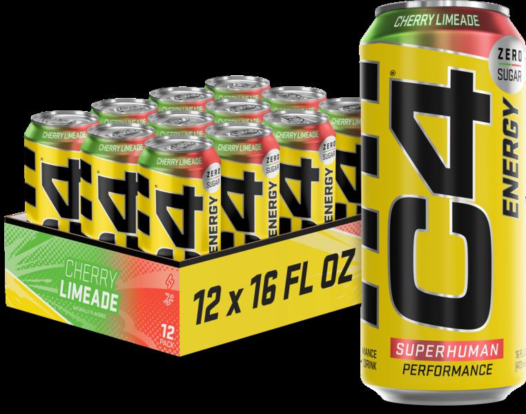 Cellucor C4 Original Carbonated Cherry Limeade 12 Cans