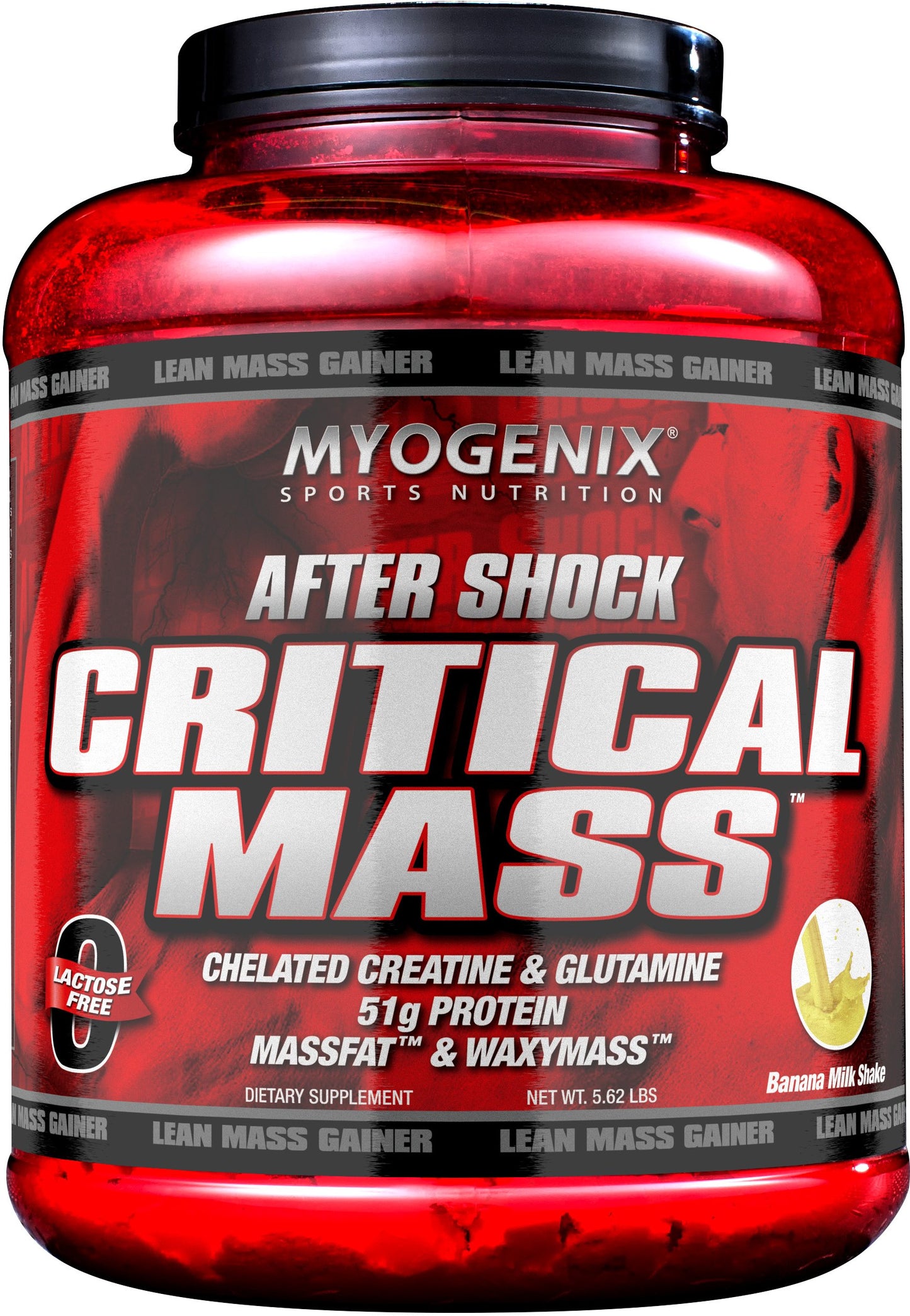 Myogenix Critical Mass Banana Milkshake 5.62 Lbs