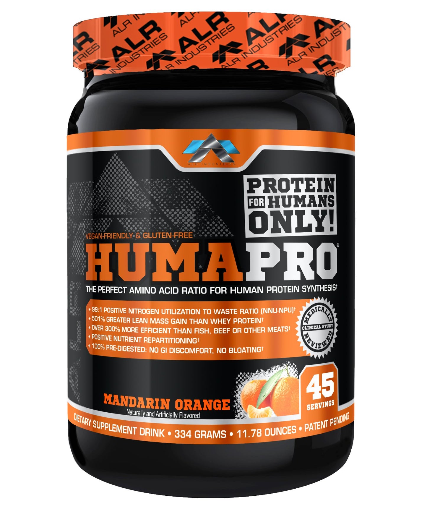 ALRI HumaPro Powder Mandarin Orange 334g