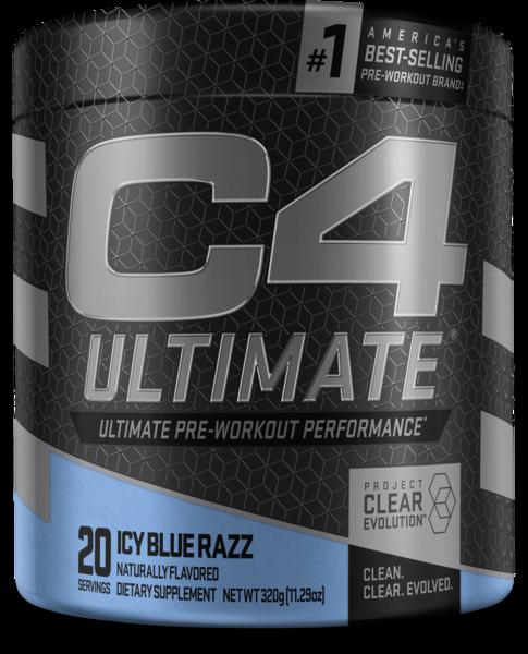 Cellucor C4 Ultimate Shred Icy Blue Razz 20 serv