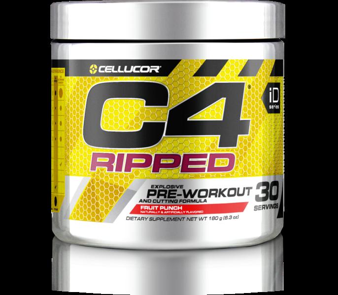 Cellucor C4 Ripped 30serv Fruit Punch