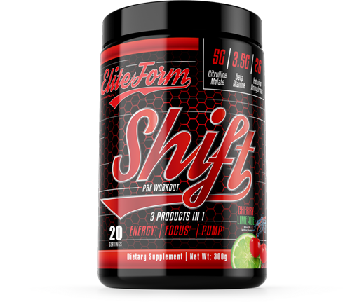 Elite Form Nutrition Pre Shift Cherry Limeade 30 serv