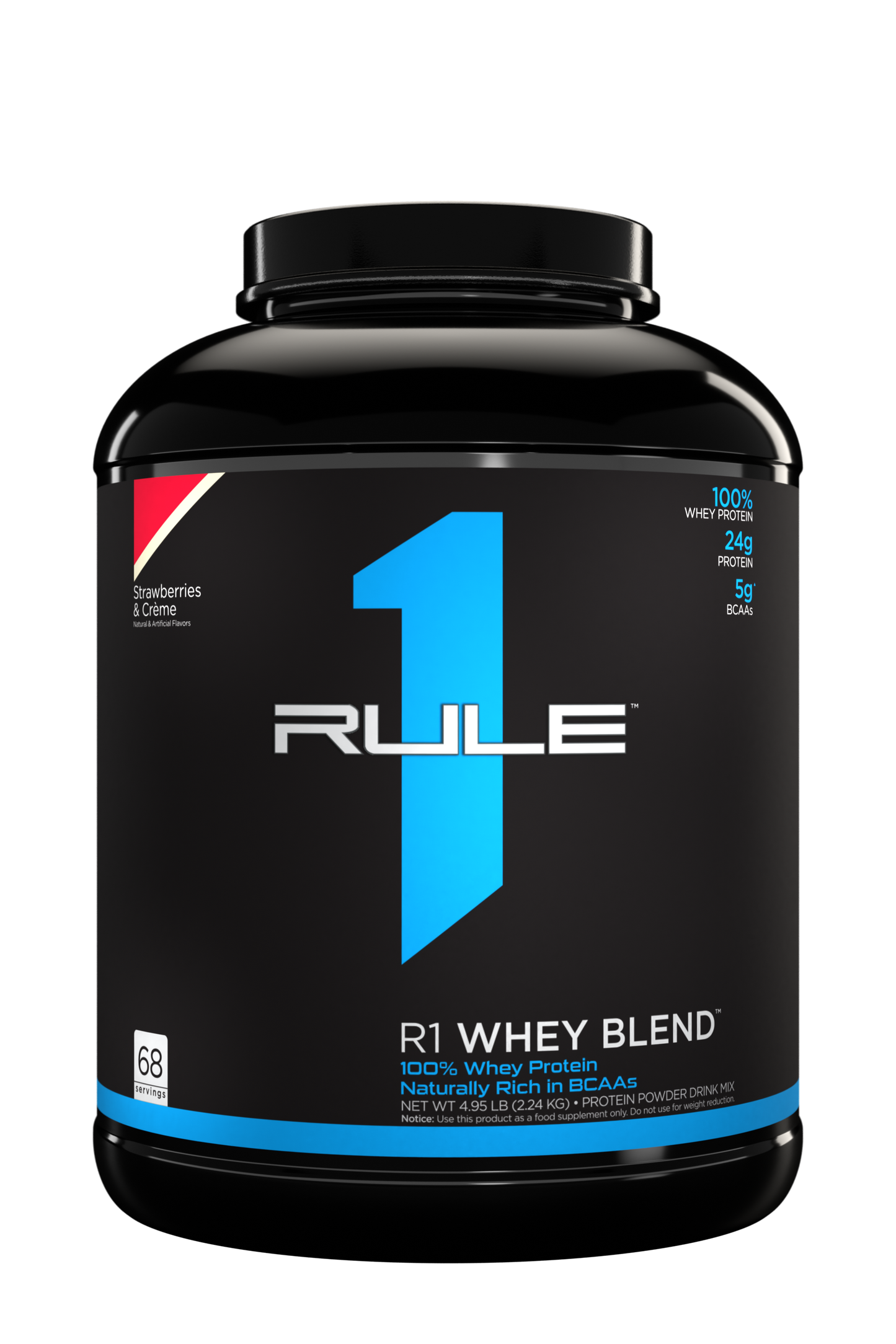 R1 Whey Blend 68 serv Strawberries & Creme